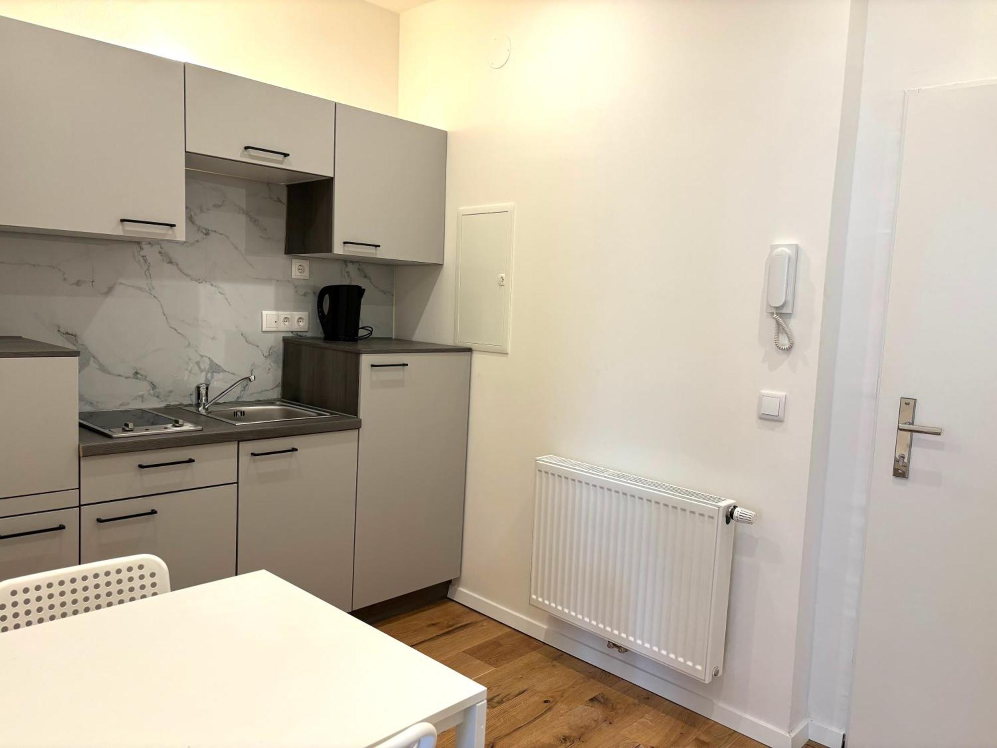 Traumhafte Wohnung Fuer 2, Walk In Dusche, Extra Kueche, Nespresso, Zentral 비엔나 외부 사진